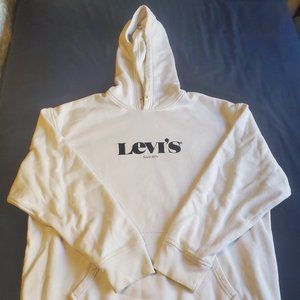 WHITE LEVI'S HOODIE